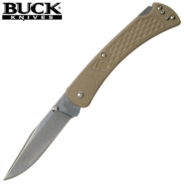 Нож BUCK 110 Slim Knife Select Tan 0110BRS2