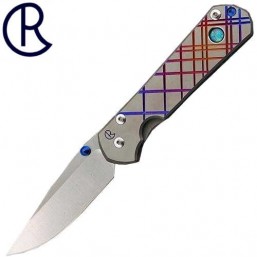 Нож Chris Reeve Large Sebenza 21 Unique Graphics Opal Mosaic Triple Cabochon L21-1060 L