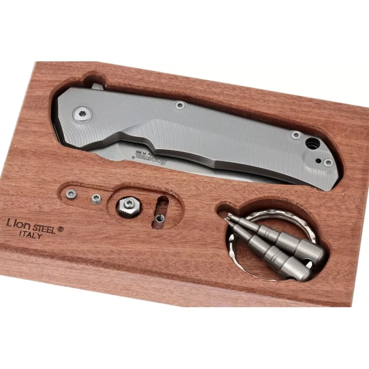 Нож Lion Steel Three Rapid Exchange TRE GY