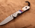 Нож Chris Reeve Large Sebenza 21 Unique Graphics Ametyst Cabochon L21-1060 M