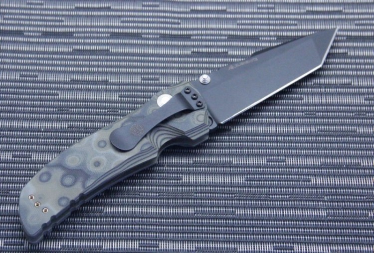 Нож Hogue EX-01 Tanto 4" Green/Grey G-10 34148BK