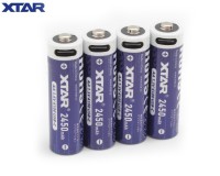 Аккумулятор Li-ion XTAR AA 4100 mWh, 2450 mAh 1.5 В USB-C 4 шт