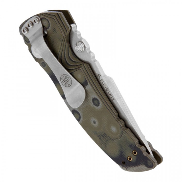 Нож Hogue EX-01 Tanto 4" Stonewash Green/Grey G-10 34148TF