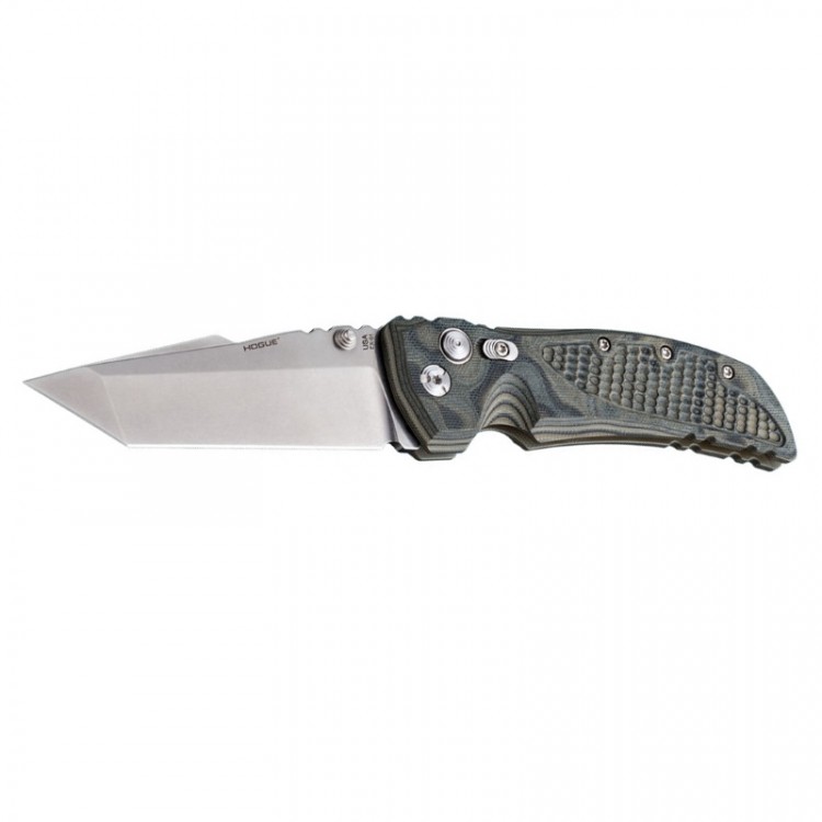 Нож Hogue EX-01 Tanto 4" Stonewash Green/Grey G-10 34148TF
