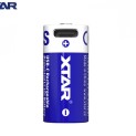 Аккумулятор XTAR 16340 3,6 В 900 mAh (+USB порт зарядки)