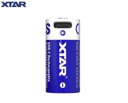 Аккумулятор XTAR 16340 3,6 В 900 mAh (+USB порт зарядки)