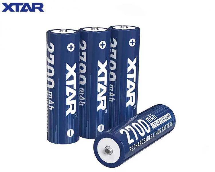 Аккумулятор Li-ion XTAR AA CLR 4300mWh, 2700 mAh 1.5 В