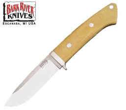 Нож Bark River Hunter Antique Ivory Micarta Red liners BR-DPH