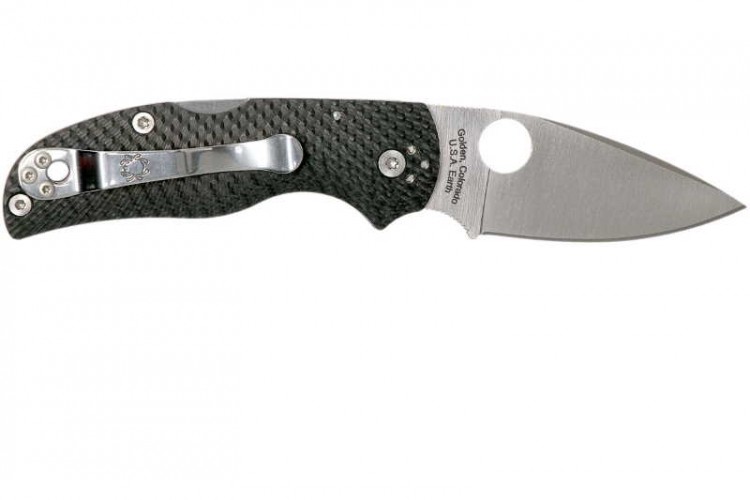 Нож Spyderco Native 5 Fluted Carbon Fiber 41CFFP5