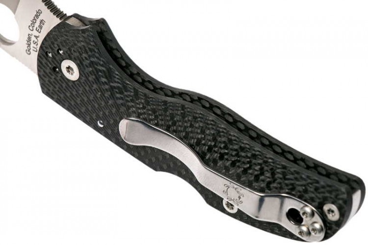 Нож Spyderco Native 5 Fluted Carbon Fiber 41CFFP5