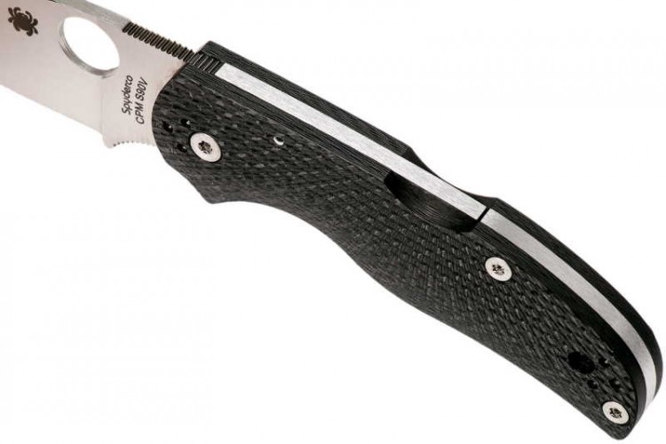Нож Spyderco Native 5 Fluted Carbon Fiber 41CFFP5