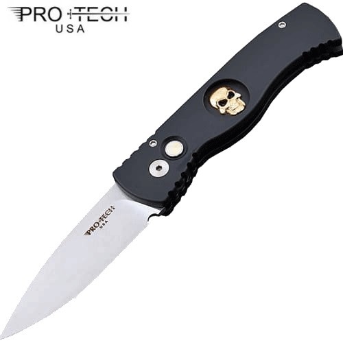 Нож Pro-Tech TR-2 Limited Stonewased B. Show Designed Skull TR-2.66SW