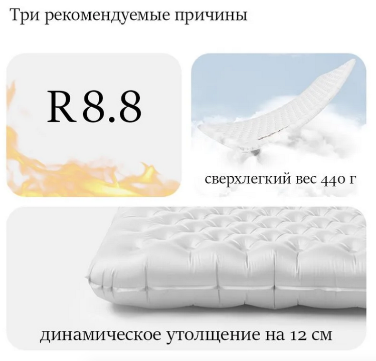 Naturehike CNK2450WS015 Tuye8.8, овальный, серебряный