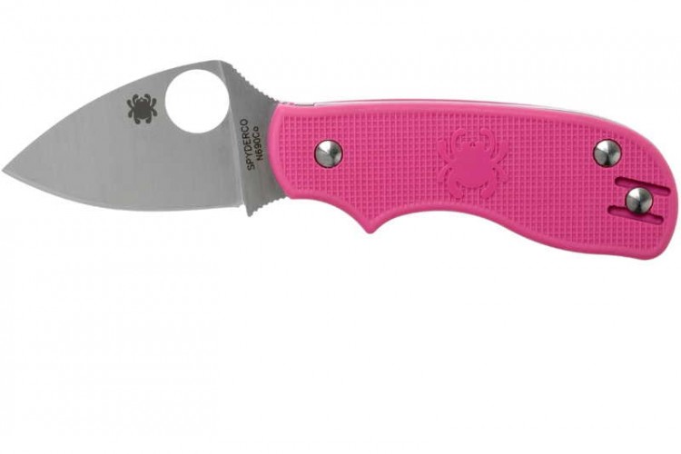 Нож Spyderco Squeak Lightweight Pink 154PPN