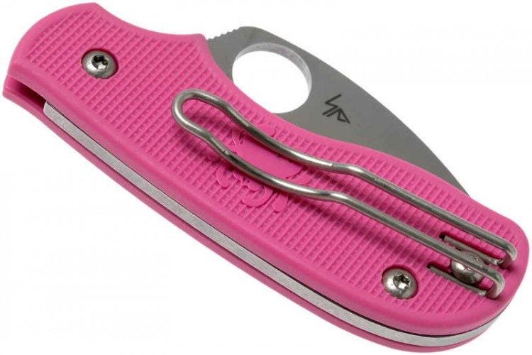 Нож Spyderco Squeak Lightweight Pink 154PPN