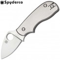 Нож Spyderco Squeak Titanium 154TIP