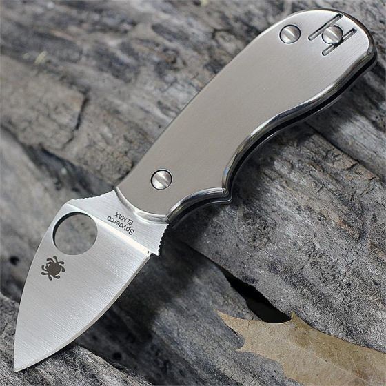 Нож Spyderco Squeak Titanium 154TIP