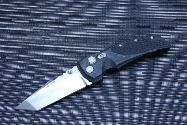 Нож Hogue EX-01 Tanto 3.5" Stonewash Black/Grey G10 34169TF