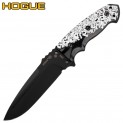 Нож Hogue EX-F01 7" Skulls & Bones Black 35159BKSR