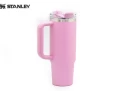 Термокружка Stanley Quencher H2.0 с трубочкой 0,887L пионовая