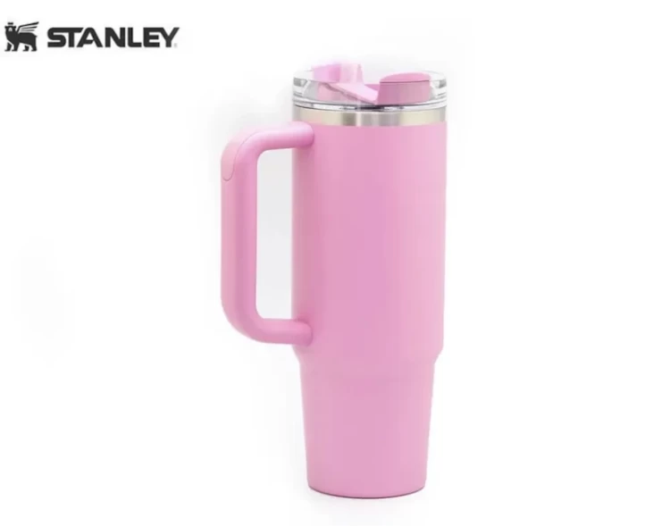 Термокружка Stanley Quencher H2.0 с трубочкой 0,887L пионовая