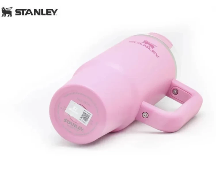 Термокружка Stanley Quencher H2.0 с трубочкой 0,887L пионовая