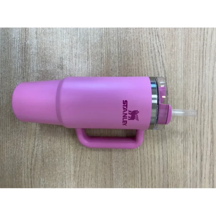 Термокружка Stanley Quencher H2.0 с трубочкой 0,887L пионовая