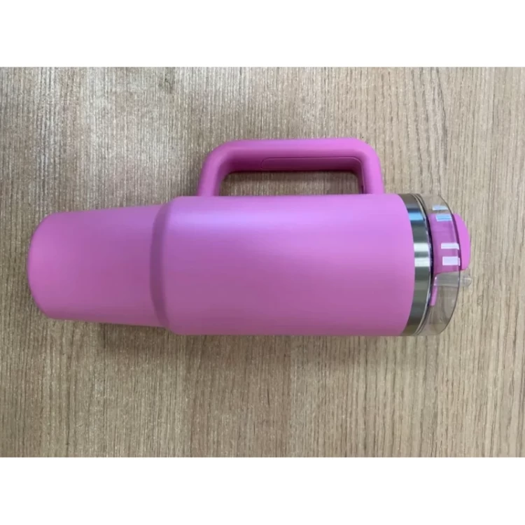 Термокружка Stanley Quencher H2.0 с трубочкой 0,887L пионовая