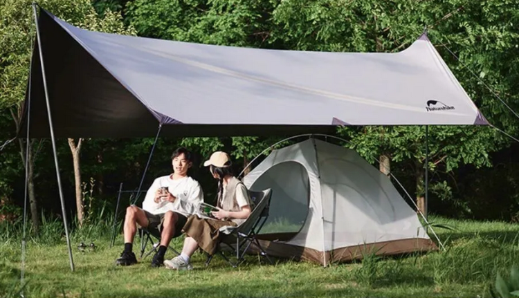 Naturehike CNK2300ZP024 Cloud-Creek 2-местная, коричневая