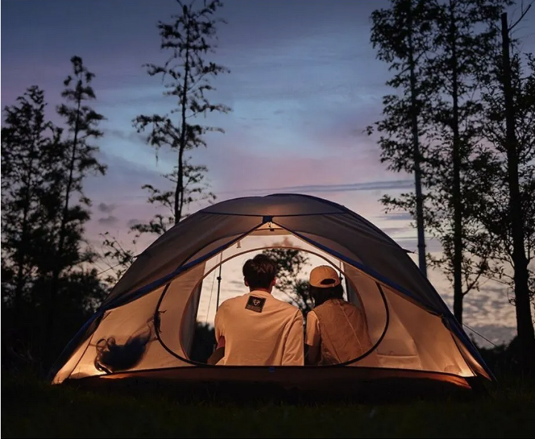 Naturehike CNK2300ZP024 Cloud-Creek 2-местная, коричневая