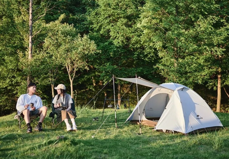 Naturehike CNK2300ZP024 Cloud-Creek 2-местная, коричневая