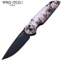 Нож Pro-Tech TR-3 Limited Four Horsemen Black DLC-Coated Blade TR-3 4H-B