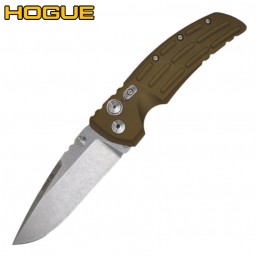 Нож Hogue EX-01 Drop Point 4" Stonewash Green 34151TF