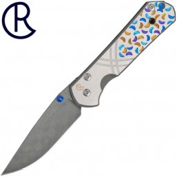 Нож Chris Reeve Large Sebenza 21 Unique Graphics Chad Nichols Damascus L21-1184