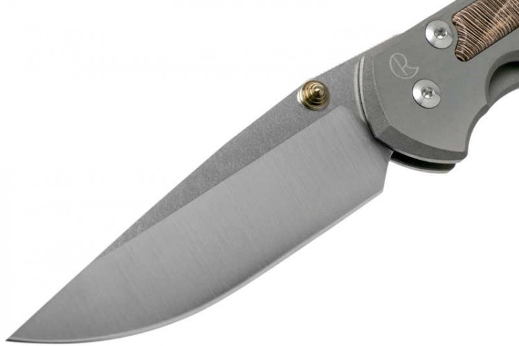 Нож Chris Reeve Large Sebenza 21 Striped Platan Wood Inlay L21-1234