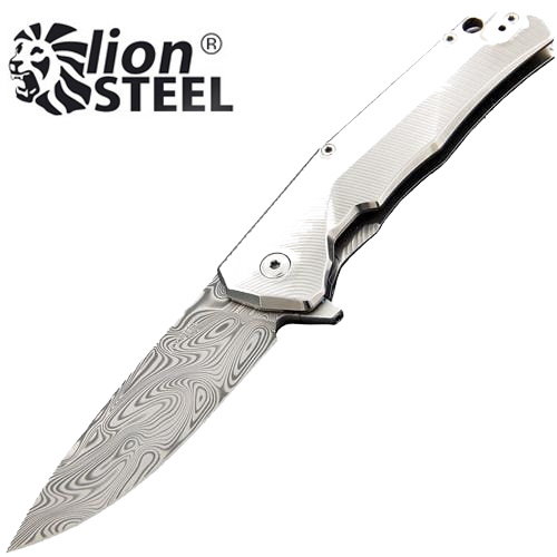 Нож Lion Steel TRE-DT GY POL GREY