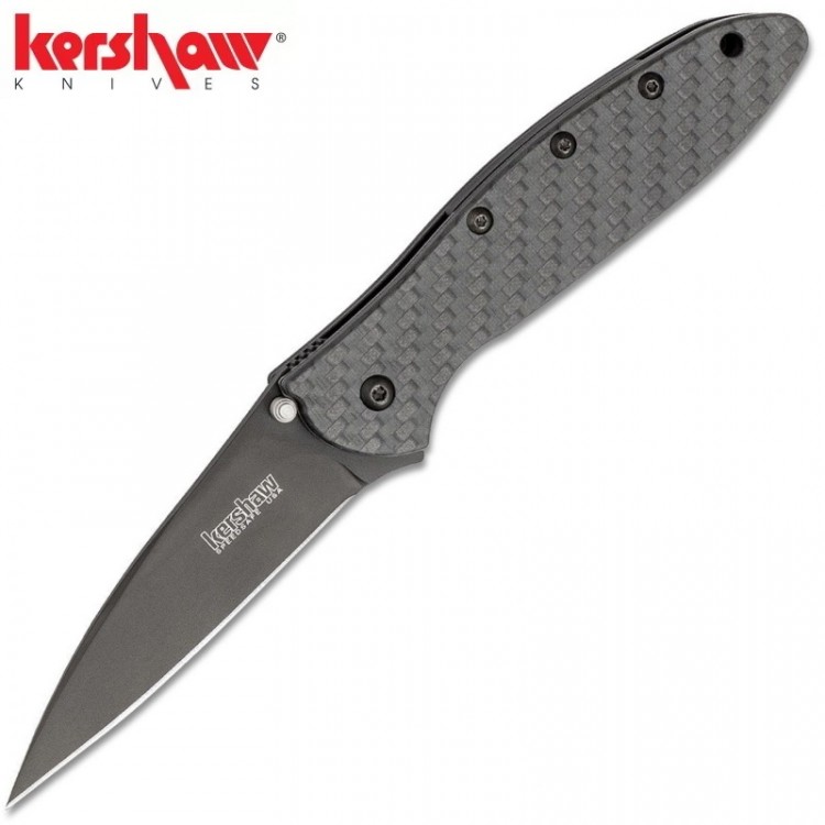 Нож Kershaw Leek Black Glow Carbon 1660GLCFBLK