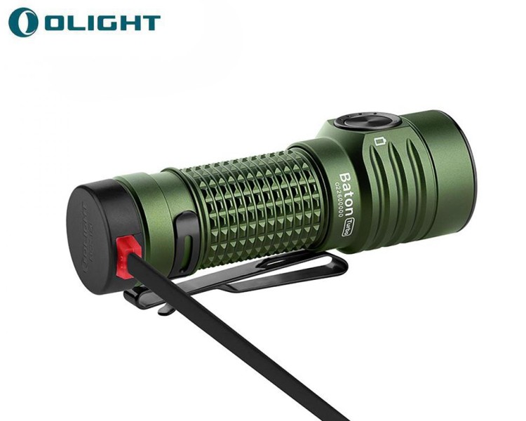 Olight Baton Turbo OD Green