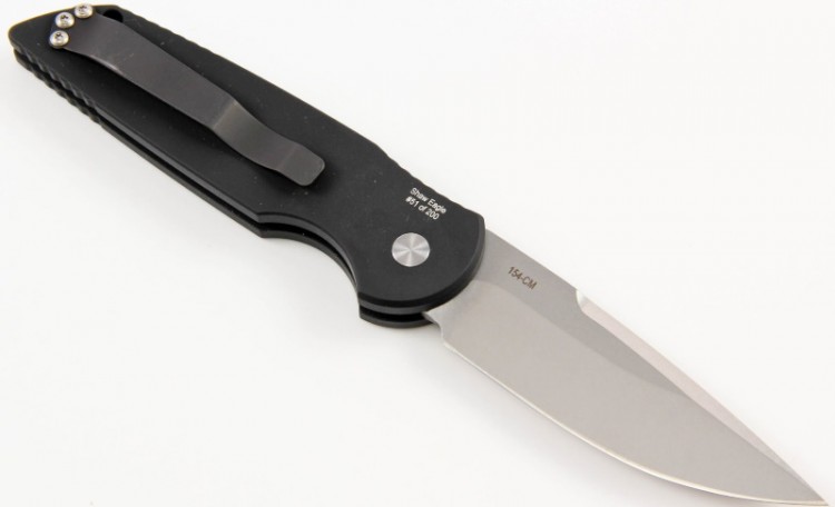 Нож Pro-Tech TR-3 B Stonewash Shaw Eagle Inlay TR-3.44-Eagle