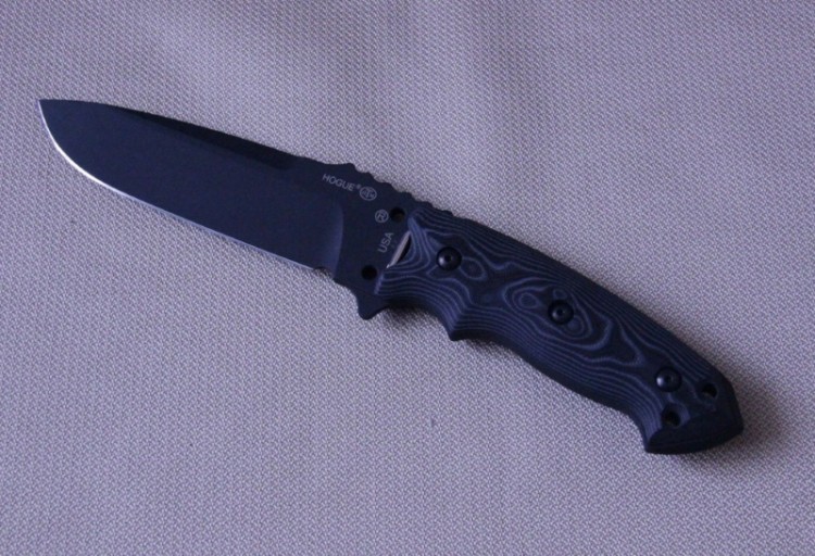 Нож Hogue EX-F01 5.5" Grey/Black G-Mascus 35179BKR