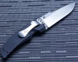 Нож Hogue EX-01 Drop Point 3.5" Stonewash Black 34170TF