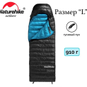 Спальный мешок Naturehike CW400 (размер L) Черный 