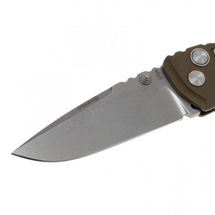Нож Hogue EX-01 Drop Point 3.5" Stonewash Green 34171TF