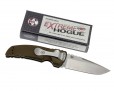 Нож Hogue EX-01 Drop Point 3.5" Stonewash Green 34171TF