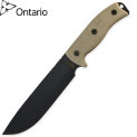 Нож Ontario RAT-7 Canvas Micarta