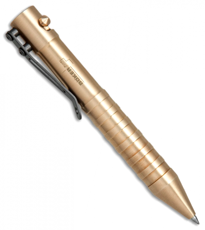 Тактическая ручка Boker 09BO063 K.I.D 50 Brass