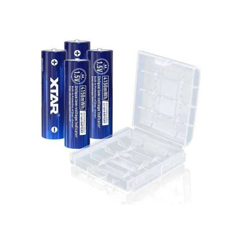 Аккумулятор Li-ion XTAR AA 4150mWh, 2500 mAh 1.5 В