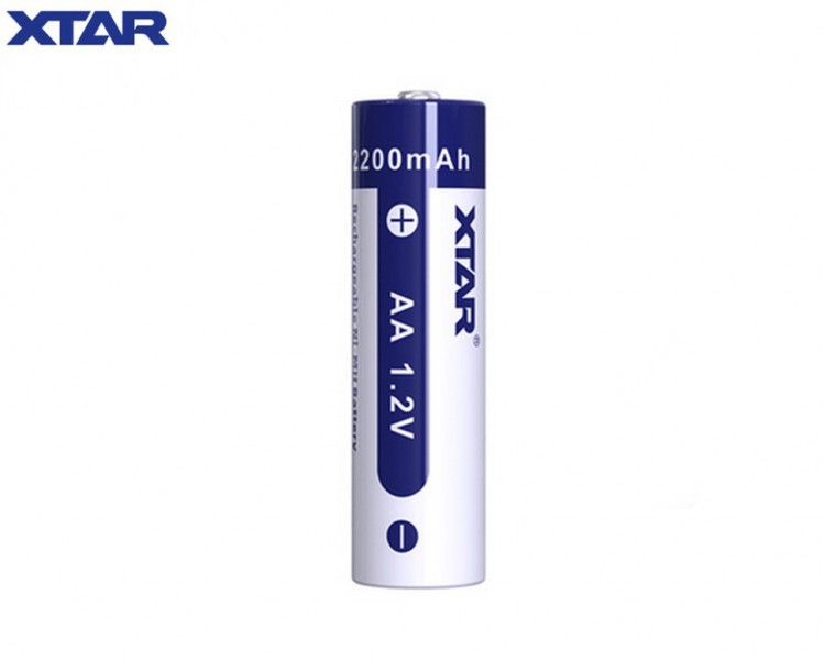 Аккумулятор Ni-Mh XTAR AA 2200 mAh 1.2 В. 1шт.