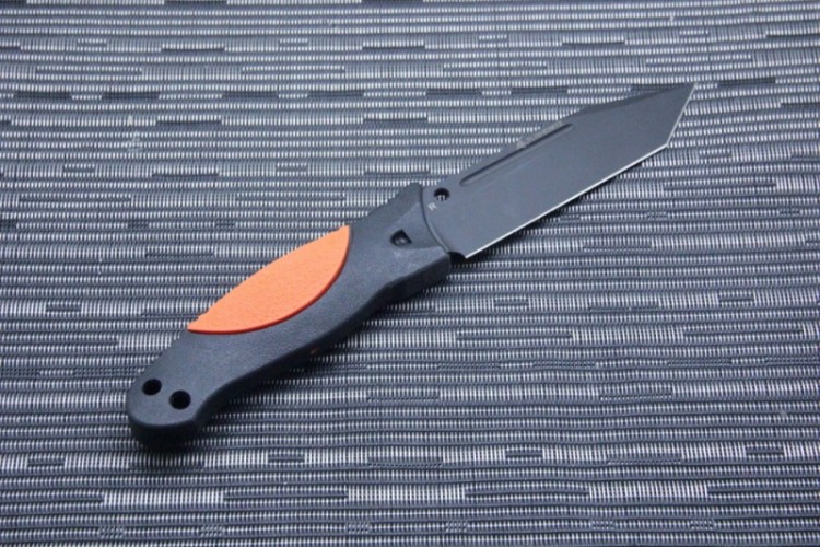 Нож Hogue EX-F02 4.5" Tanto Black/Orange 35244BKR