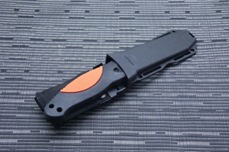 Нож Hogue EX-F02 4.5" Tanto Black/Orange 35244BKR